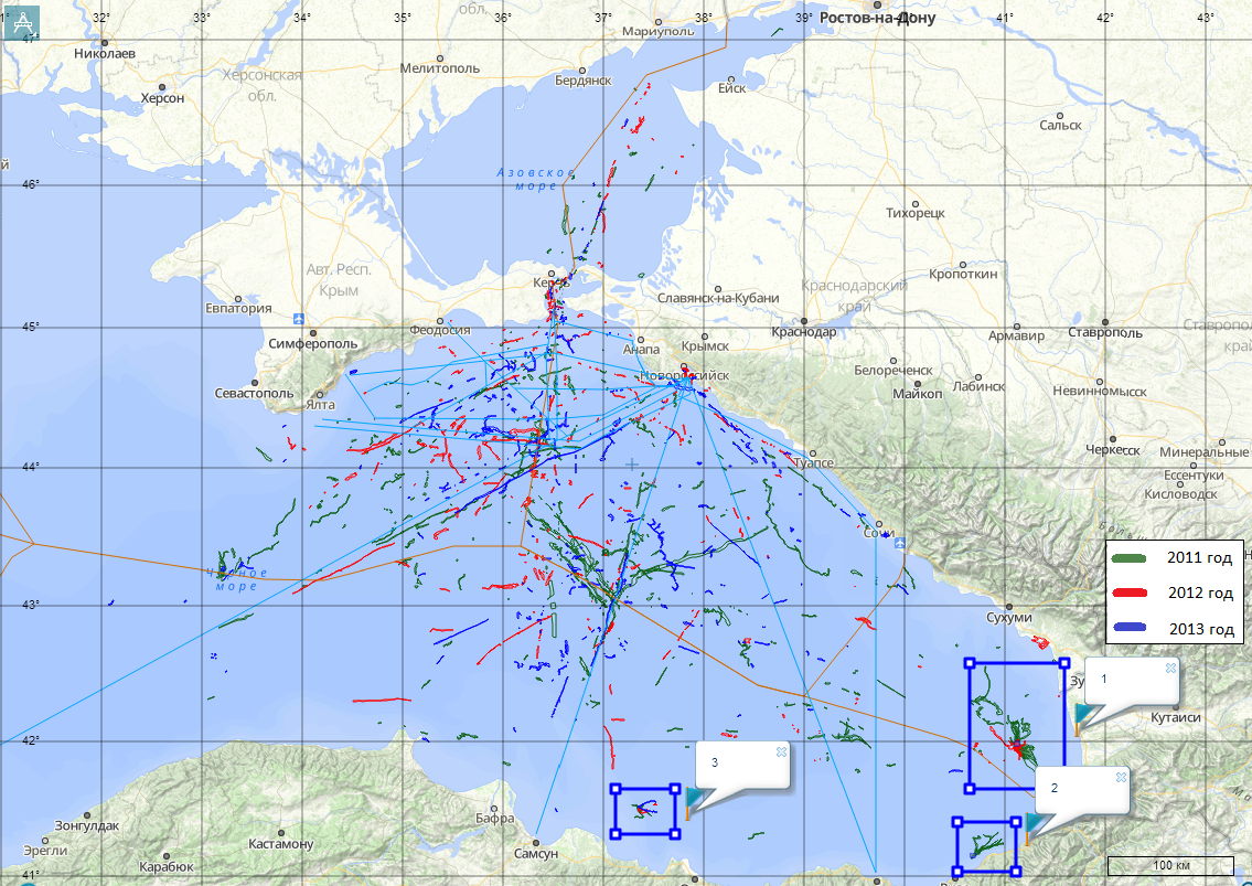 Карта Черного Моря Купить
